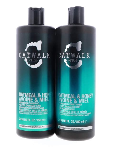 Amazon Com Tigi Catwalk Oatmeal Honey Shampoo And Conditoner Duo