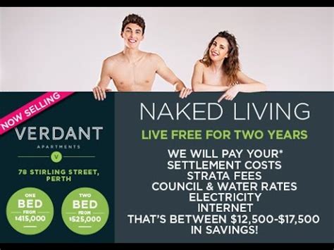 LIVING NAKED LIVE FREE FOR TWO YEARS AT VERDANT APARTMENTS YouTube