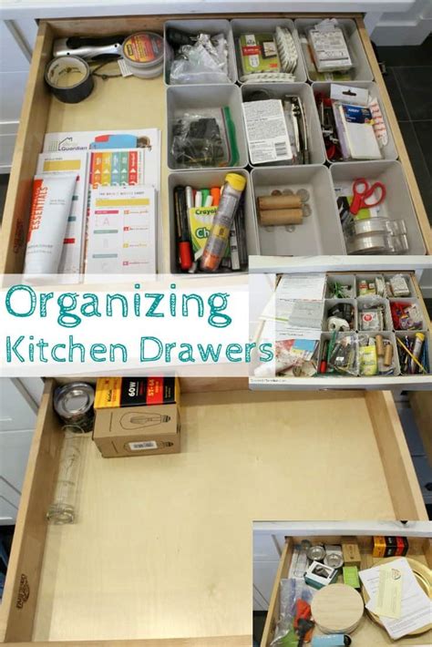 Just paint the lid and you have a great looking apothecary jar for pennies. Organizing Kitchen Drawers Pin | Domestic Deadline