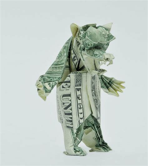 20 Cool Examples Of Dollar Bill Origami Dollar Bill Origami Money