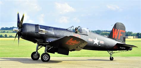 Picture Of Chance Vought F4u Corsair Ww2 Fighter And Information
