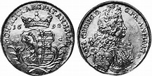 Moneta 1 Thaler Anhalt-Dessau (1603 -1863) / Anhalt (1806 - 1918 ...