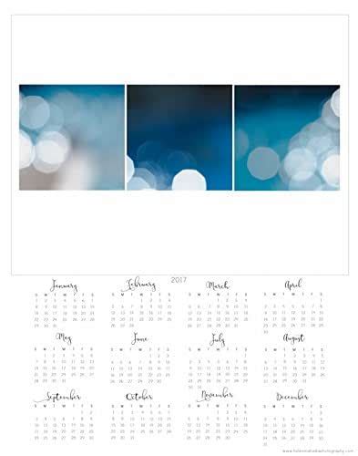 2017 11x14 Wall Calendar Photograph Full Year Calendar