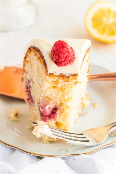 Lemon Raspberry Bundt Cake From Scratch Valeries Kitchen