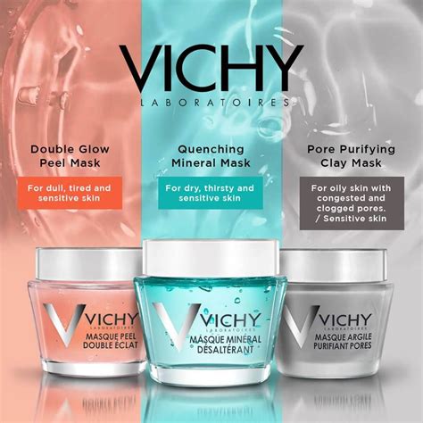 Vichy Has 3 Amazing Exfoliating Creams Mineral Glow Purifying The