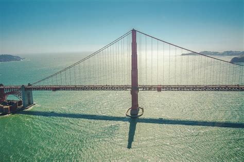 Aerial Dimensions Golden Gate Bridge Photograph By David Perea Fine