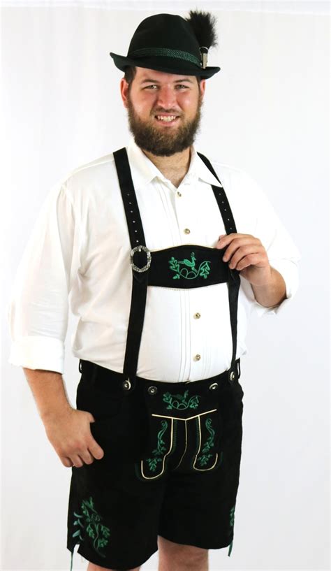 Traditional German Bavarian Lederhosen Costume