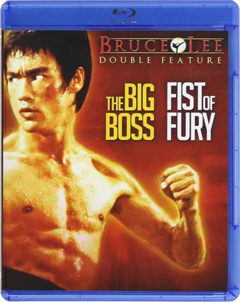 Bruce Lee Double Feature The Big Boss Fist Of Fury Dvd Brand New