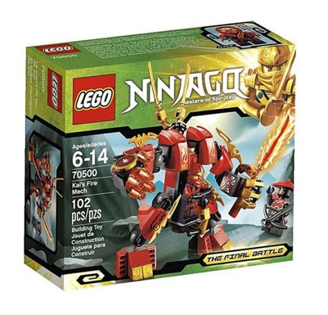 Lego Ninjago The Final Battle Kais Fire Mech Set 70500 Ebay