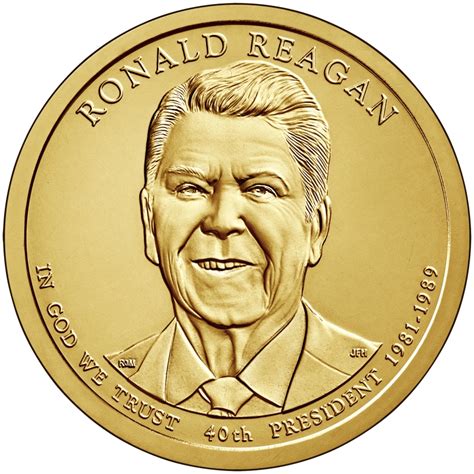 2016 40th President Ronald Reagan Dollar