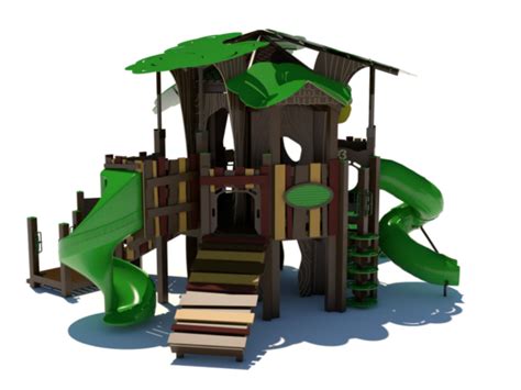 Treehouse And Nature Themed Playgrounds Commercial Playground Equipment
