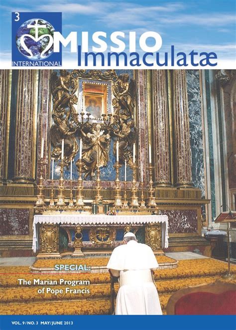 2013 Mayjune Missio Immaculatae Magazine