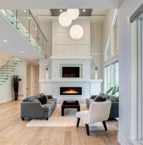 Denovo Homes 3 — Studio Ten Interior Design High Ceiling Living Room