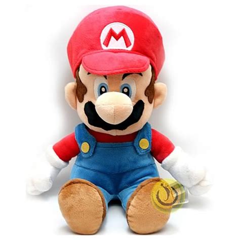 Super Mario Bros Medium Size Mario Plush Doll Lazzy