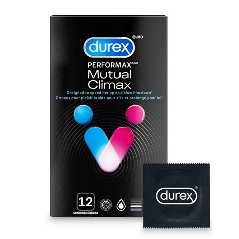 Durex Mutual Climax Performax Condoms Condoms Canada