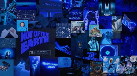 Blue Aesthetic Pc Wallpapers Wallpaper Cave