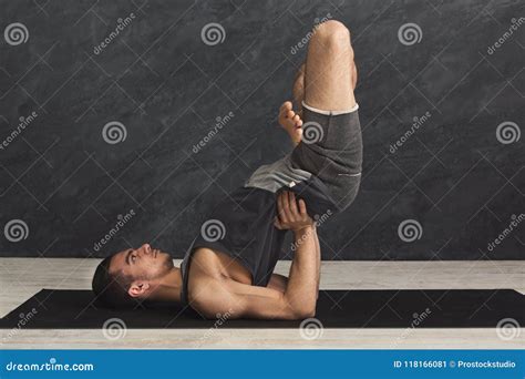 Young Flexible Man Standing On Hands Stock Image Image Of Adult