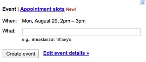 Open google calendar in a web browser on your mac or pc, and log into your google account. Appointment Slots in Google Calendar - The Thinking Stick