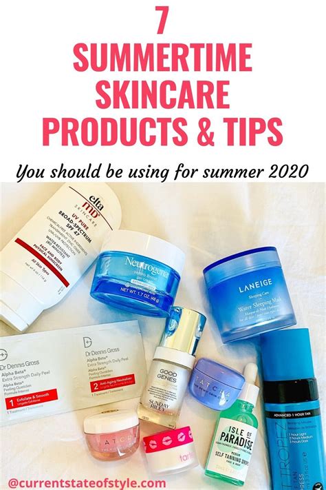 Summertime Skincare Skincare Products And Tips For Summer In 2020