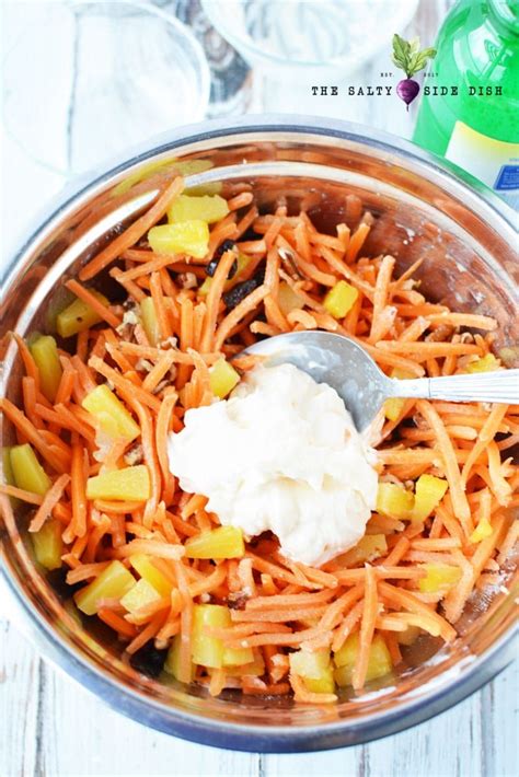 Make a salad with these. Carrot Salad with Raisins and Pineapple | Perfect Summer Salad Recipe #carrots #salad #bbq # ...