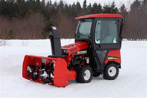 Steiner Unveils New Professional Snow Blower