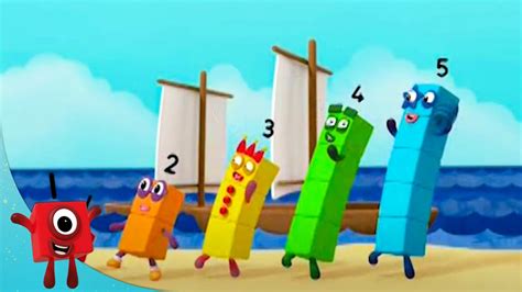 Numberblocks Summer Shapes Learn To Count Learning Blocks Youtube