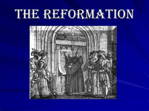Ppt The Reformation Powerpoint Presentation Free Download Id6898635