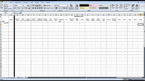 Free Ebay Spreadsheet Template Using Excel Youtube
