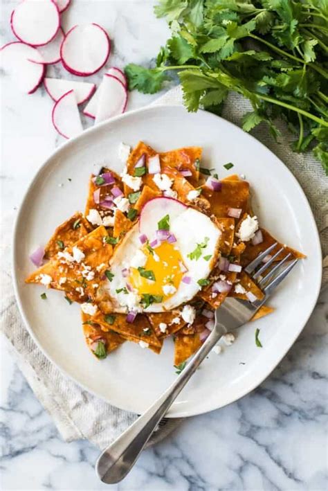 Easy Red Chilaquiles Isabel Eats