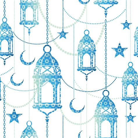 Ramadan Background Vector Seamless Pattern 293530 Vector Art At Vecteezy