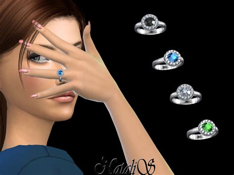 The Sims Resource Natalisdiamond Halo Ring
