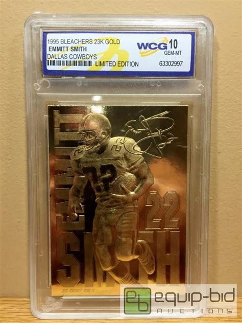 Emmitt smith contract and salary cap details, full contract breakdowns, salaries, signing bonus, roster bonus, dead money, and valuations. EMMITT SMITH 1995 23KT Gold Card NFL Dallas Cowboys GEM MINT 10 - GRADED VALUE - $125 | SPORTS ...
