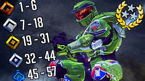 The Classic 1 50 Ranking System In Halo 5 Youtube