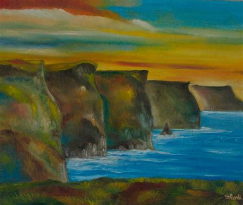 Irish Landscape Seascape Painting