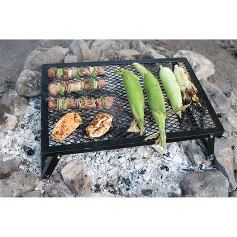 Over Fire Grill 16 X 24 Steel Mesh Grate Portable Campfire Outdoor