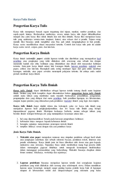 Metode Penulisan Karya Ilmiah Berbagi Informasi Riset