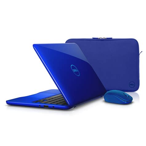 Dell Inspiron 11 3162 Series 116 Laptop Premium Bundle Bali Blue