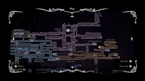 Hollow Knight Map Items Iczik