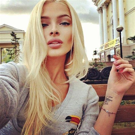 pin by all things awesome on alena shishkova hair makeup blonde girl beautiful blonde