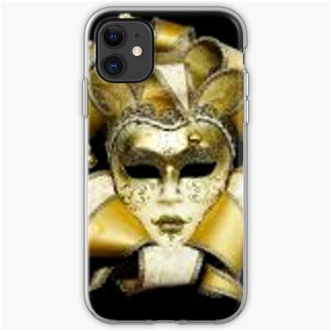 Gold Masquerade Party Mask Iphone Case By Steelpaulo Masquerade Party