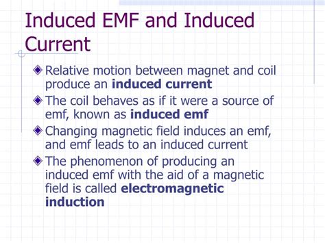 Ppt Chapter 22 Electromagnetic Induction Powerpoint Presentation