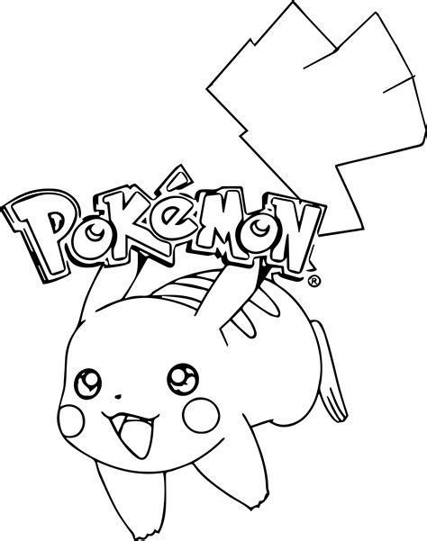 Pikachu Coloring Pages To Print At Free Printable