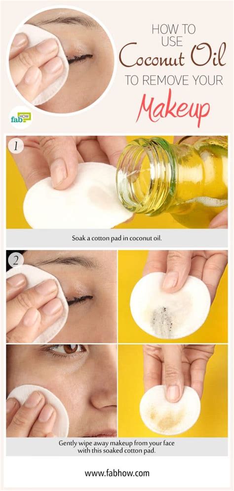 How To Use Coconut Oil As Makeup Remover Fab How