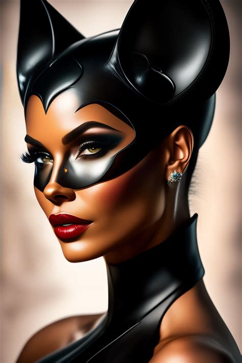 Lexica Gorgeous Catwoman In Real Life Intricately Detailed Head And