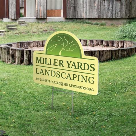 Custom Contractor Yard Signs Top Quality Canada