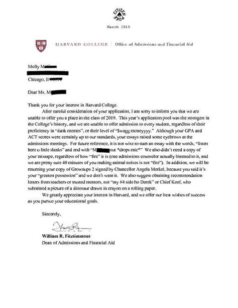 Harvard Mba Recommendation Letter Collage Template