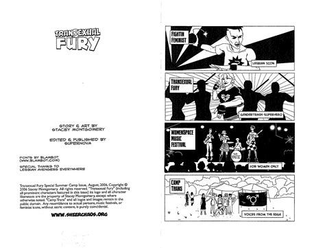 Transexual Fury: Special Summer Camp Issue - The ArQuives