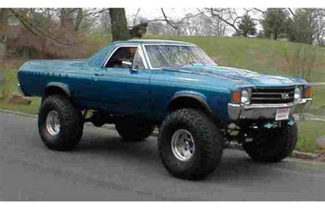 El Camino 4x4 Custom Trucks Classic Cars Trucks Lifted Cars