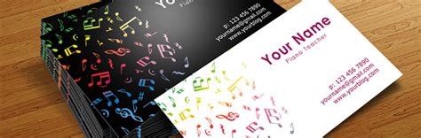 Shop musician business card created by seriousbiz. 20 Fantastic Business Cards For Musicians | Naldz Graphics