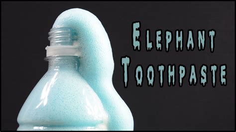 Elephant Toothpaste Experiment Youtube
